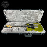 Used 2024 Fender American Ultra II Telecaster Solar Flare in case.