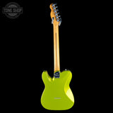 Full back of Used 2024 Fender American Ultra II Telecaster Solar Flare.