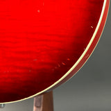 Wear on back of Vintage 1965 Harmony H-78 Red Burst.