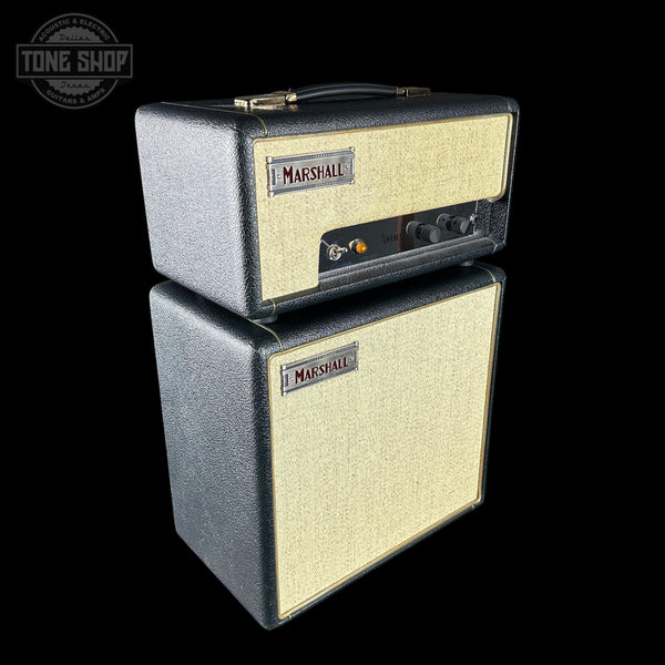 Front of Used 2013 Marshall Custom Shop Offset JTM1 Head and Cab.