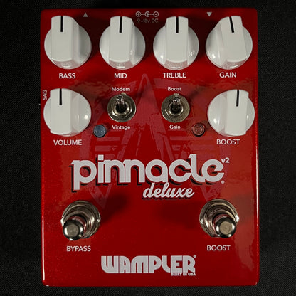 Top of Used Wampler Pinnacle Deluxe Overdrive Pedal TFW137