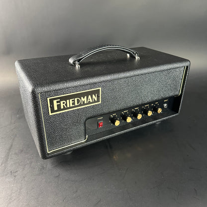 Friedman guitar amplifier head on a gray background
