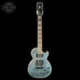 Full front of Used Epiphone Les Paul Custom Prophecy.