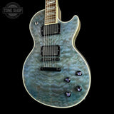 Front angle of Used Epiphone Les Paul Custom Prophecy.