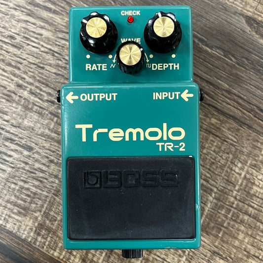 Top of Used Boss TR-2 Tremolo Pedal TFW146