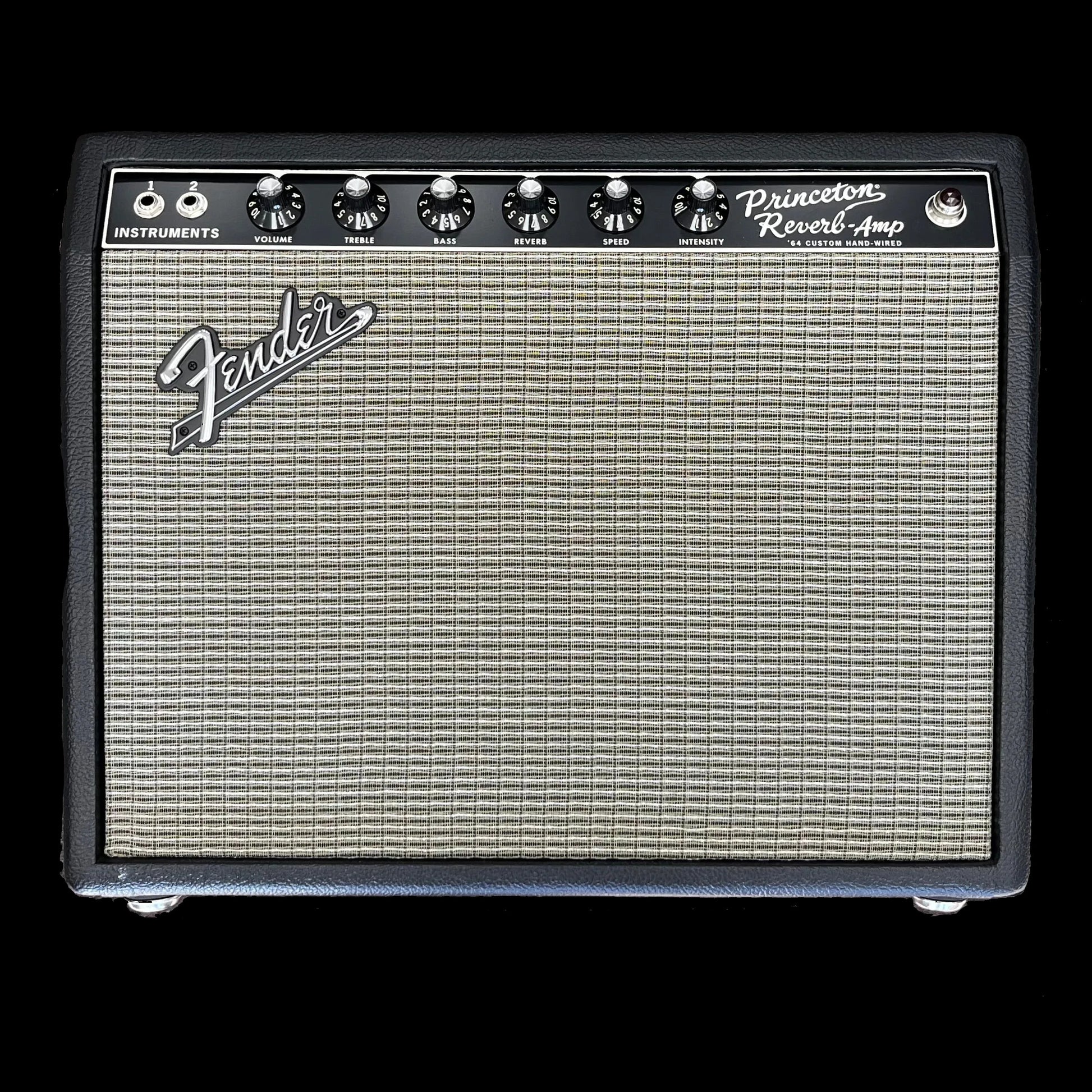 Front of Used 2023 Fender 64 Custom Hand-Wired Princeton Reverb 1X10" TFW2808