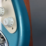 Wear on side of Used 2010 Fender Custom Shop Greg Fessler Masterbuilt 50s Closet Classic Strat Lake Placid Blue.