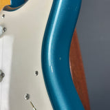 Wear on side of Used 2010 Fender Custom Shop Greg Fessler Masterbuilt 50s Closet Classic Strat Lake Placid Blue.