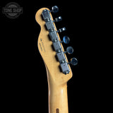 Back of headstock of Used 2023 Fender Vintera II Nocaster Blonde.