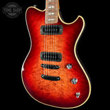 Front angle of Powers Electric A-Type Select Limited Birdseye Lava Burst PF42 Hardtail.