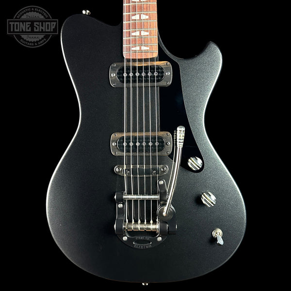 Front of Powers Electric A-Type Graphite Metallic FF42.