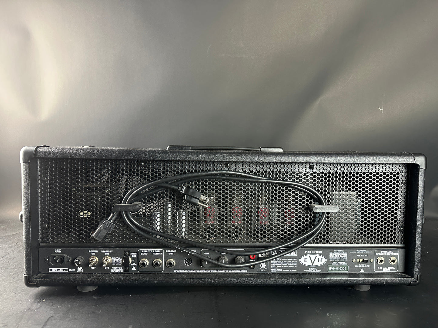 Used EVH 5150 100w Stealth Head w/Footswitch TSU23825