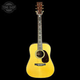 Full front of Martin Custom Shop 45 Style Dread Alt Torch Adirondack/Madagascar Rosewood.