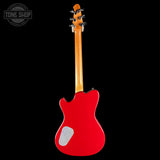 Full back of Powers Electric A-Type Select Washed Cherry / Garnet Red.