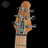 Headstock of Powers Electric A-Type Silverburst FF42.