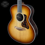 Front angle of Taylor Gold Label 714e Prototype Sunburst Indian Rosewood/Torrefied Sitka Firestripe  PG.