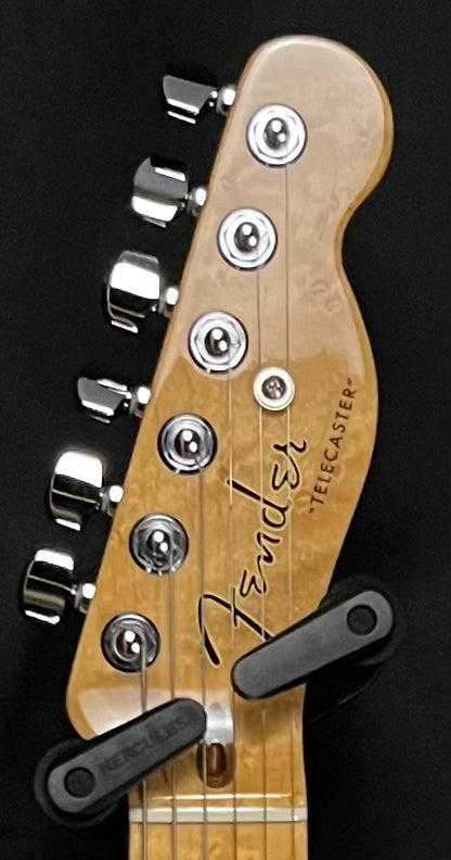 Headstock of Used 2009 Fender Custom Shop Custom Classic Telecaster Violinburst w/Case TFW156