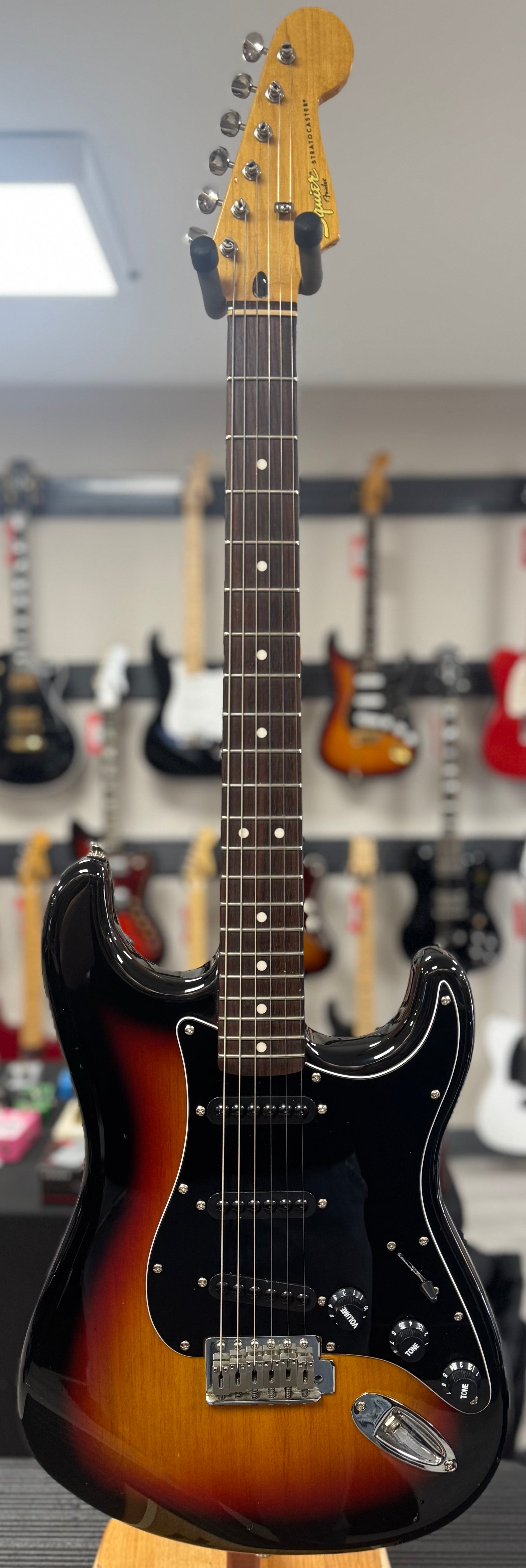 Front of whole Used Squier Classic Vibe Stratocaster 3TSB TSS6198