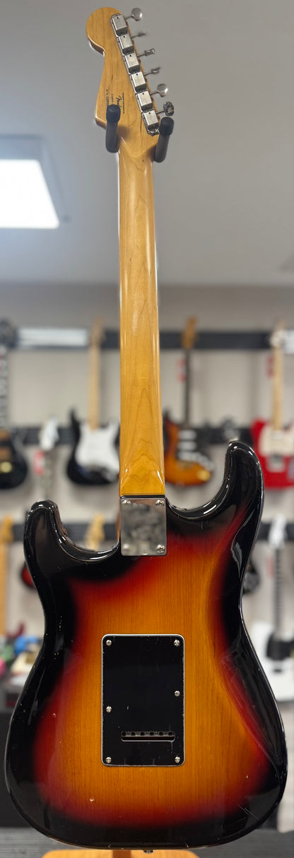 Back of whole Used Squier Classic Vibe Stratocaster 3TSB TSS6198