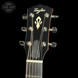 Headstock of Taylor Gold Label 514e Prototype Mahogany/Torrefied Sitka.