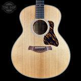 Front of Taylor Gold Label 514e Prototype Mahogany/Torrefied Sitka.
