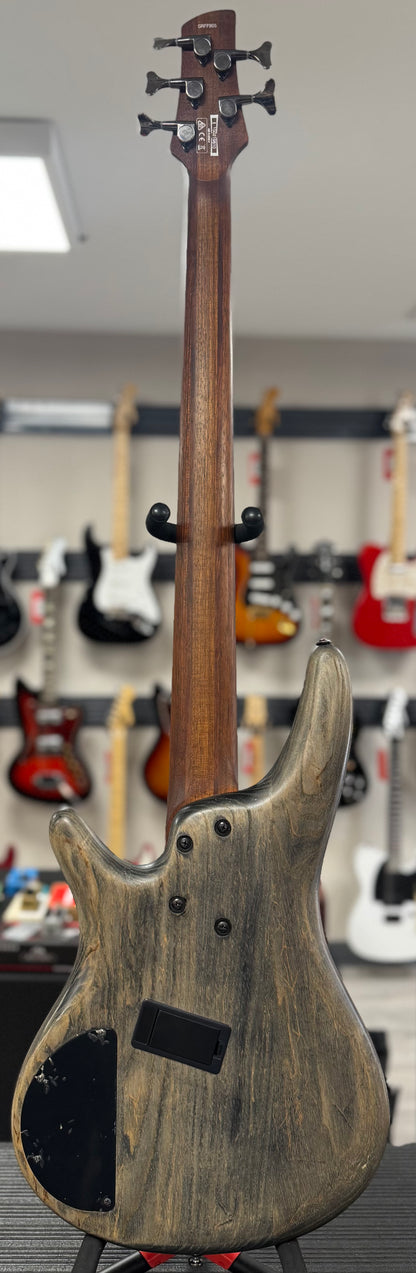 Back of whole Used Ibanez SRFF805 Five-String Fan-Fret Bass TSS6197