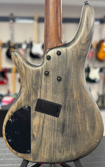 Back of body of Used Ibanez SRFF805 Five-String Fan-Fret Bass TSS6197