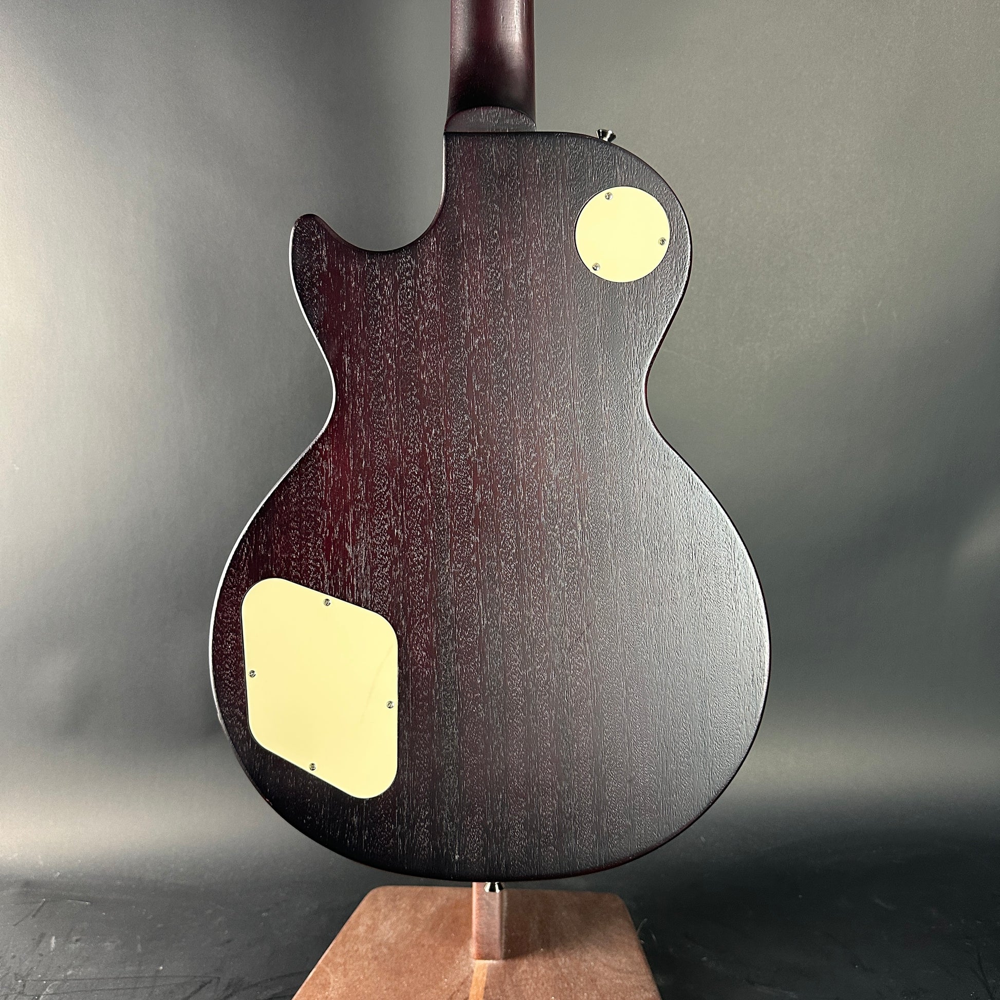 Back of Used Epiphone Les Paul Std Wine.