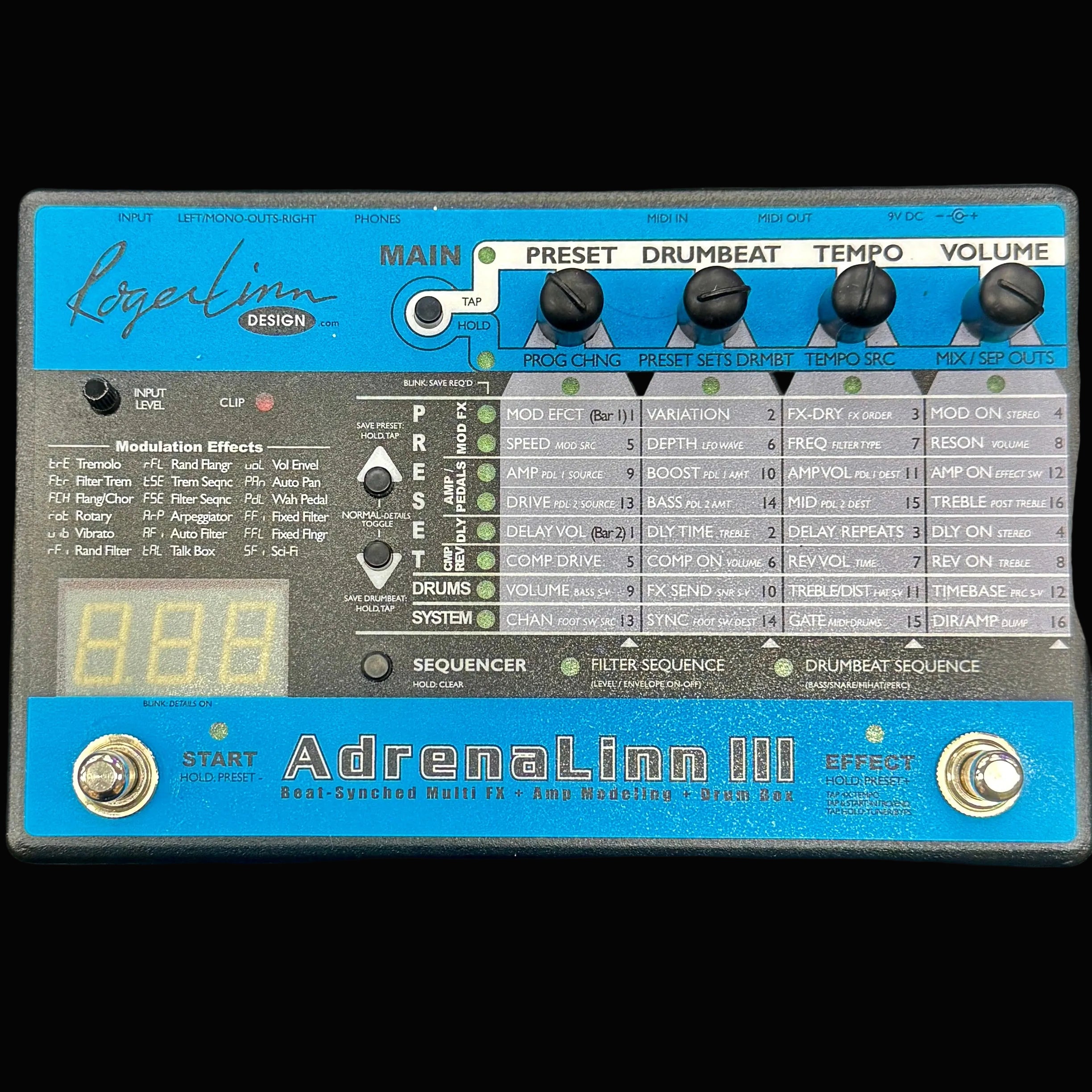 Used Roger Linn Design AdrenaLinn III w/box TFW2966 – Tone