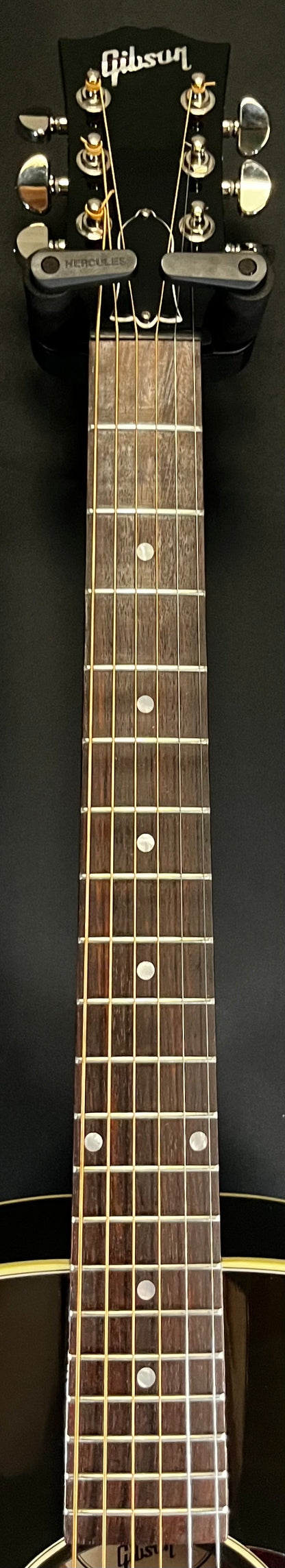 Neck of Used 2022 Gibson J-45 Standard Sunburst w/Case TFW170