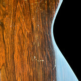 Close-up of a wooden surface with visible grain and texture