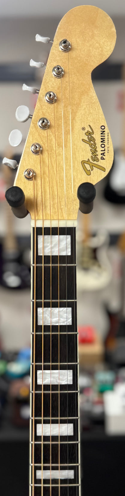 Neck of Used Fender California Vintage Series Palomino Sunburst w/case TSS6206