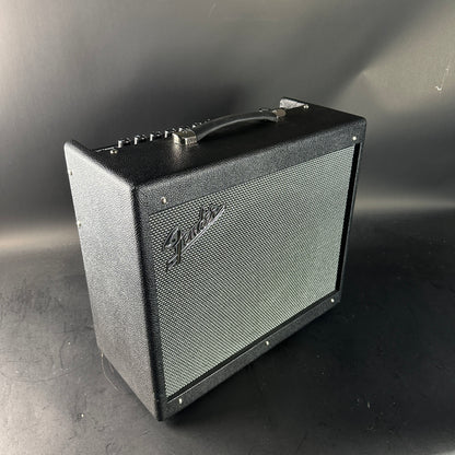 Fender guitar amplifier on a gray background