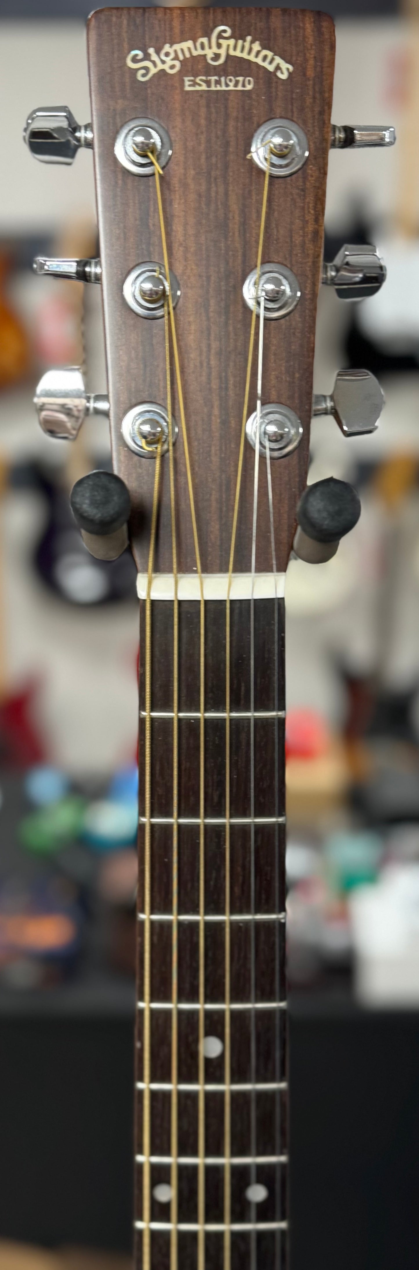 Neck of Used Sigma DR-28C Made In Japan w/case TSS6211