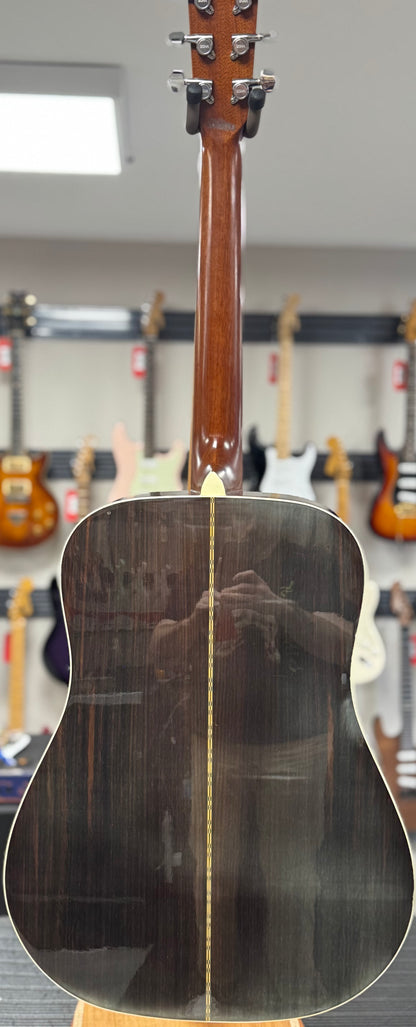 Full back of Used Sigma DR-28C Made In Japan w/case TSS6211