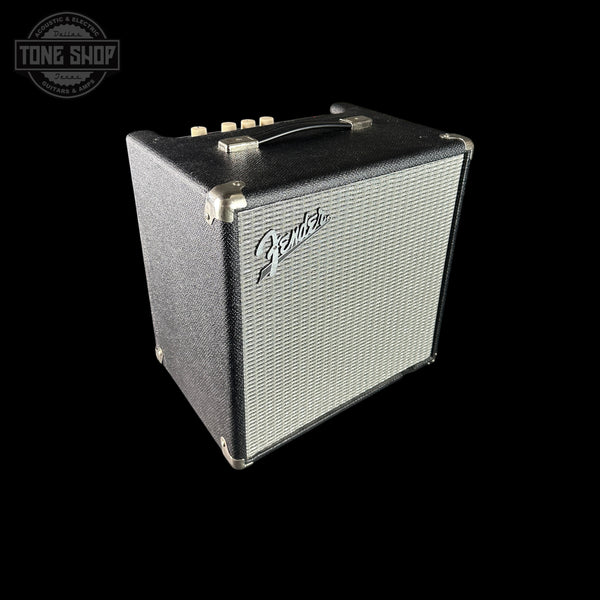 Front of Used Fender Rumble 25 Bass Combo Amp.