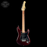 Full front of Used G&L Legacy Burgundy.