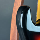 Wear on back of Used 2016 Squier Classic Vibe 60's Stratocaster Sunburst.
