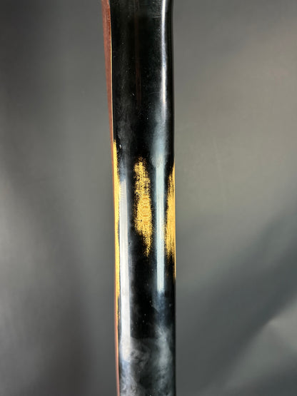 Wear on back of neck of Vintage 1978 Gibson Les Paul Standard Ebony.