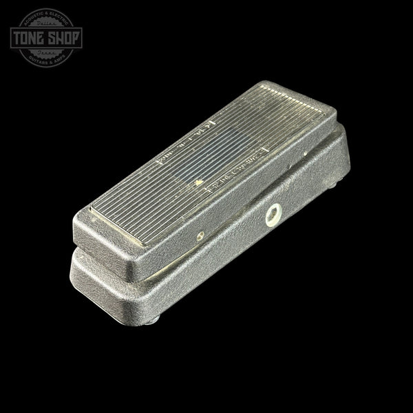 Top angle of Used Dunlop GCB-95 Crybaby Wah.