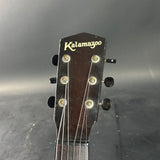 Headstock of Vintage 1935 Kalamazoo KG-21 Sunburst.