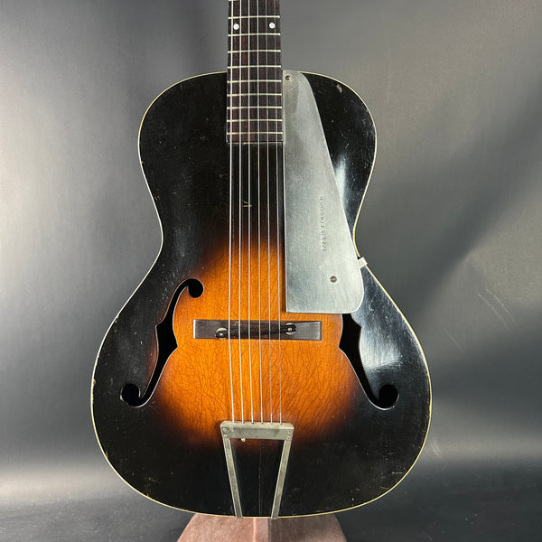 Front of Vintage 1935 Kalamazoo KG-21 Sunburst.