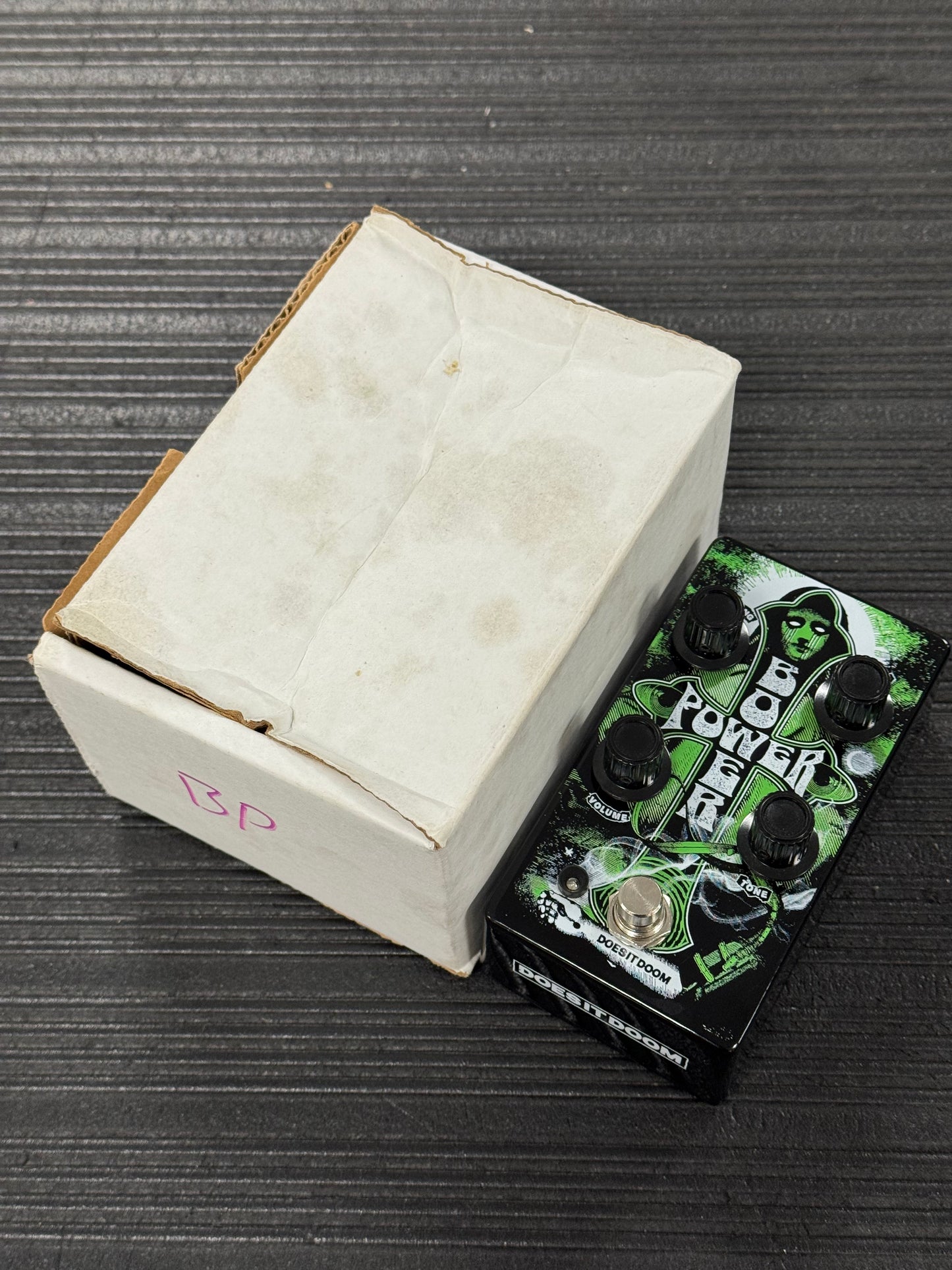 Used Does It Doom Bower Power Distortion/Pre-amp w/box TSS6248