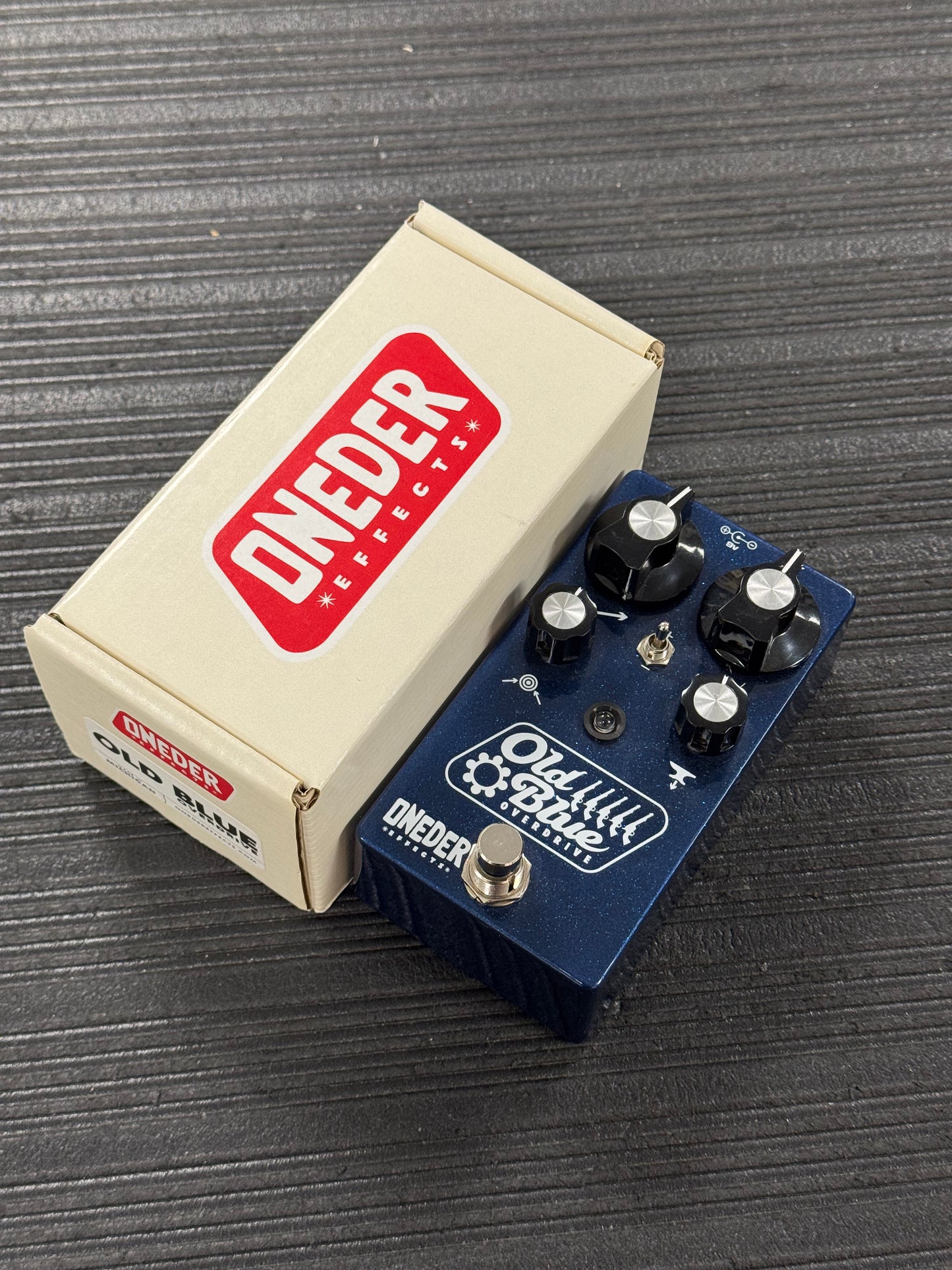 Used Oneder Old Blue Overdrive w/box TSS6257
