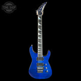 Full front of Used Jackson SL2H Trans Blue.