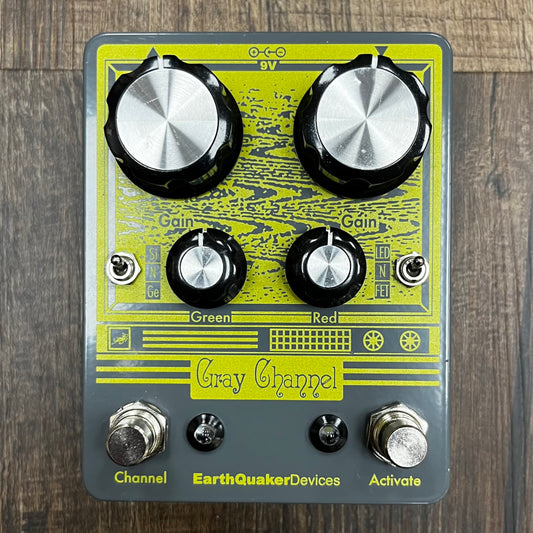 Top of Used EarthQuaker Devices Gray Channel Dynamic Dirt Doubler TFW199