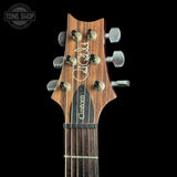 Headstock of Used 2018 PRS Custom 22 Red Burst.