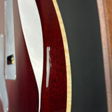Ding on side of Used 2018 PRS Custom 22 Red Burst.
