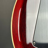 Ding on back of Used 2018 PRS Custom 22 Red Burst.