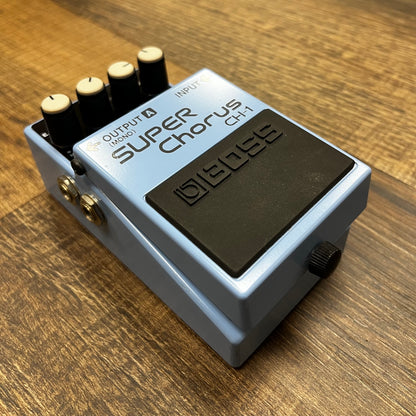 Side of Used Boss CH-1 Super Chorus Pedal TFW194